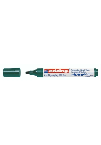 Edding 1455 Esnek Uç Kaligrafi Kalemi 1-5 mm Yeşil