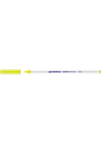 Edding 4600 Tekstil Kalemi 1mm Fosforlu Sarı