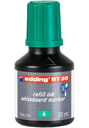 Edding BT30 Whiteboard Marker Ink Yazı Tahtası Kalemi Mürekkebi 30 ml. YEŞİL
