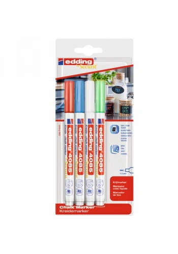 Edding Cam Kalemi 1-2 MM 4 LÜ Blister 4085