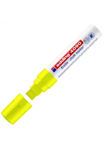 Edding Cam Kalemi Kesik Uçlu Fosforlu Sarı 4090