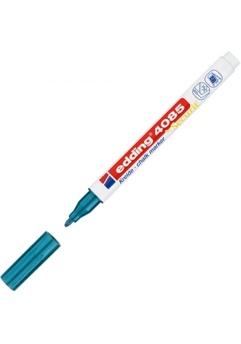 Edding Cam Kalemi Metalik Mavi 4085