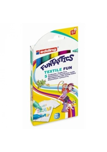 Edding E-4600 T-Shirt Kalemi 5li Kutu