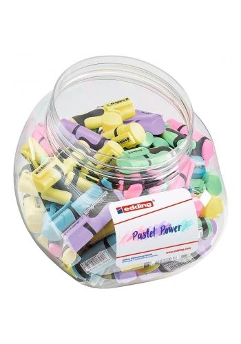 Edding Fosforlu Kalem Mini 100 LÜ Pastel Renkler 52.211