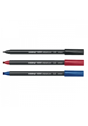 Edding Kaligrafi Kalemi Kesik Uçlu 2 MM Siyah 1255