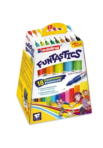 Edding Keçeli Kalem Kalın 14 18 Lİ 4-14-18 funtastics