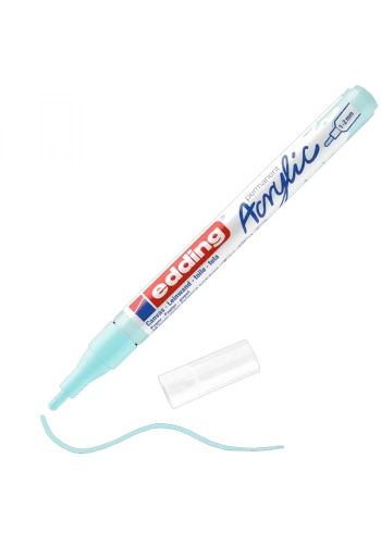 Edding Markör Akrilik İnce Uçlu 1-2 MM Pastel Mavi 916 5300