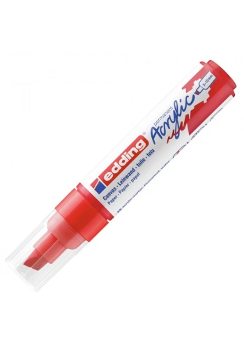 Edding Markör Akrilik Kalın Uçlu 5-10 MM Trafik Kırmızı 902 5000