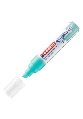 Edding Markör Akrilik Kalın Uçlu Parlak Turkuaz 934 5000