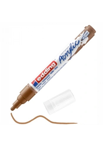 Edding Markör Akrilik Orta Uçlu 2-3 MM Fındık Kahvesi 919 5100