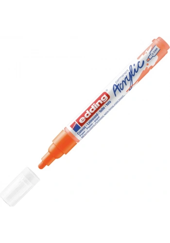 Edding Markör Akrilik Orta Uçlu 2-3 MM Fosforlu Turuncu 066 5100