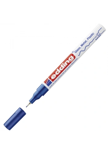 Edding Markör Dekor Boya 0.8 MM Yuvarlak Uçlu Mavi 780