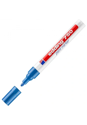 Edding Markör Dekor Boya Yuvarlak Uçlu 2-4 MM Mavi 750