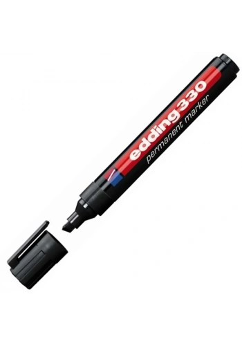 Edding Markör Permanent Kesik Uçlu 1-5 MM Siyah 330