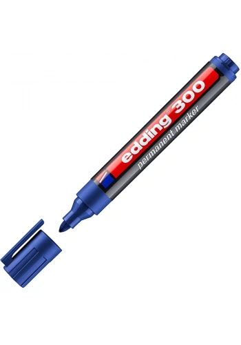 Edding Markör Permanent Yuvarlak Uçlu 1.5-3 MM Mavi 300