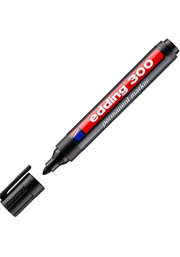 Edding Markör Permanent Yuvarlak Uçlu 1.5-3 MM Siyah 300