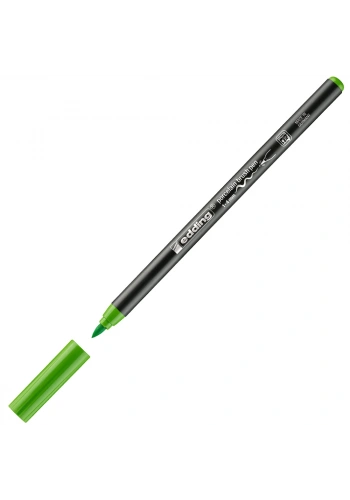 Edding Porselen Kalemi Fırça Uçlu 1-4 MM Açık Yeşil 4200