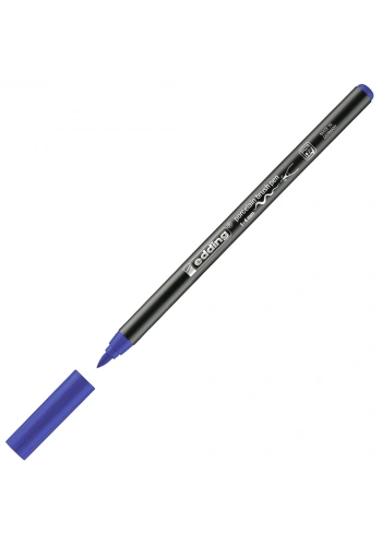 Edding Porselen Kalemi Fırça Uçlu 1-4 MM Mavi 4200