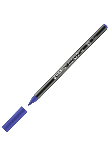 Edding Porselen Kalemi Fırça Uçlu 1-4 MM Mavi 4200