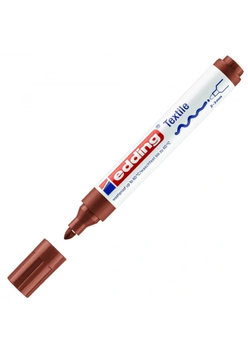 Edding T-Shırt Kalemi Yuvarlak Uçlu 2-3 MM Kahve 4500