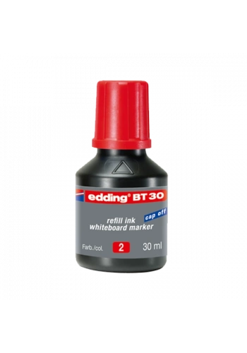 Edding Tahta Kalem Mürekkebi Damlalıklı 30 ML Kırmızı BT30