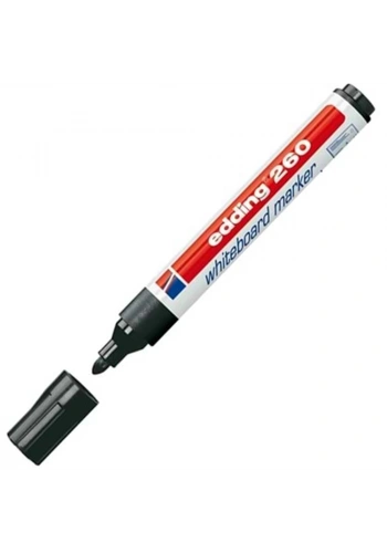 Edding Tahta Kalemi Yuvarlak Uçlu 1.5-3MM Siyah 260