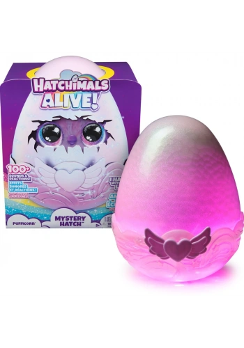 Egg Hatchimals Alive Secret Hatch Pufficorn SPM-6069132