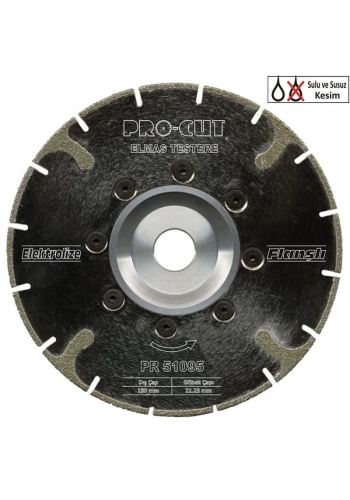 Elekrolize Testere Flanşlı