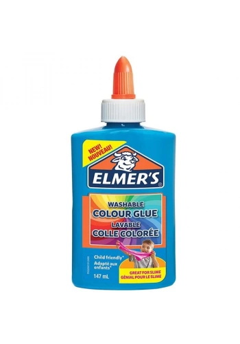 Elmers Mat Renkli Yapıştırıcı Mavi 147 ML 2109500