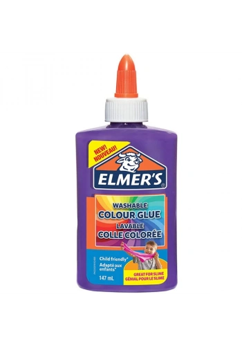 Elmers Mat Renkli Yapıştırıcı Mor 147 ML 2109502
