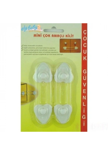 Elybaby MİNİ ÇOK AMAÇLI KİLİT 2 Lİ - 992