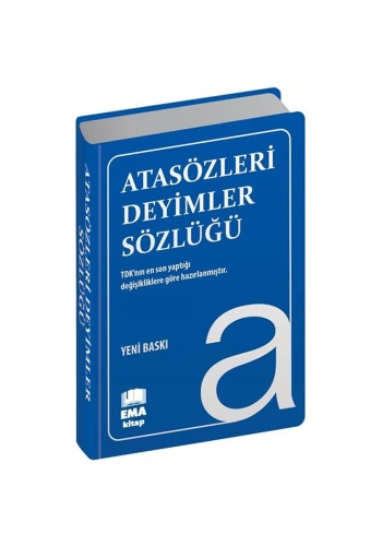 Ema Atasözleri-Deyimler Sözlüğü (biala Kapak) /Ema