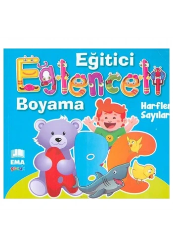 Ema Eğitici Eğl.Boyama-Harfler-Sayılar/Emaçocuk