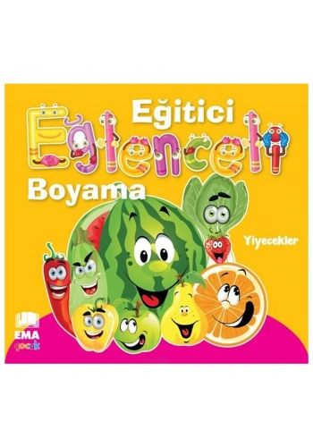 Ema Eğitici Eğl.Boyama-Yiyecekler