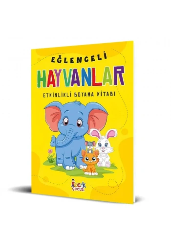 Ema Eğlenceli Hayvanlar (etkinlikli Boyama Kitabı)