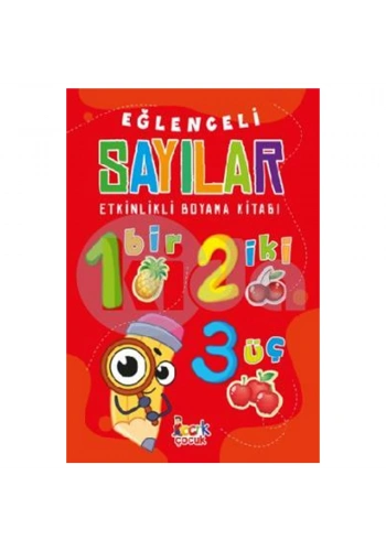 Ema Eğlenceli Sayılar (etkinlikli Boyama Kitabı)