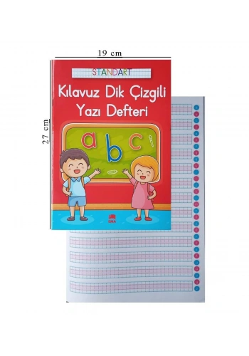 EMA A4 KILAVUZ DİK ÇİZGİLİ GÜZEL YAZI DEFTERİ