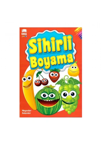 Ema Sihirli Boyama 4 Kitap