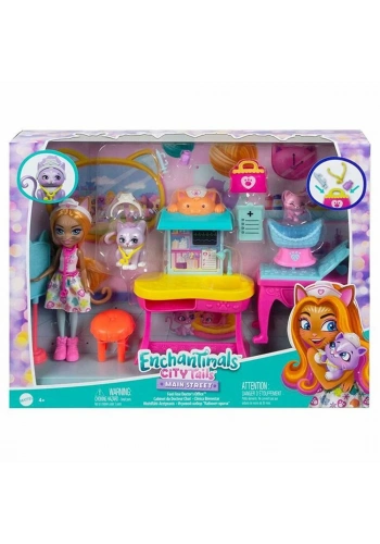 Enchantimals Klinik Oyun Seti Şehirde Gezinti HLH22