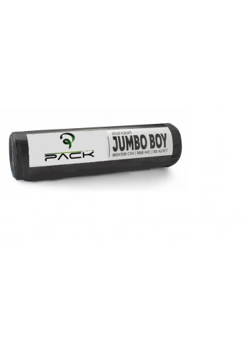Endüstriye Jumbo Boy 400gr. Çöp Torbası 80x 110 10 adet