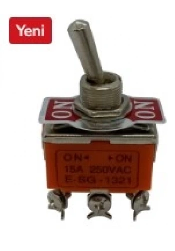 Endüstriyel Çift Kutuplu Geçiş Şalteri / E-SG-1321 10ADET