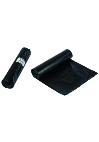 Endüstriyel Çöp Poşeti Jumbo Boy Siyah 400G 20 Rulo