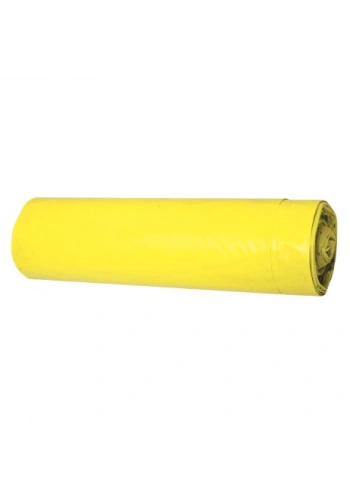 Endüstriyel Çöp Poşeti Jumbo Boy Sarı 350G 20 Rulo