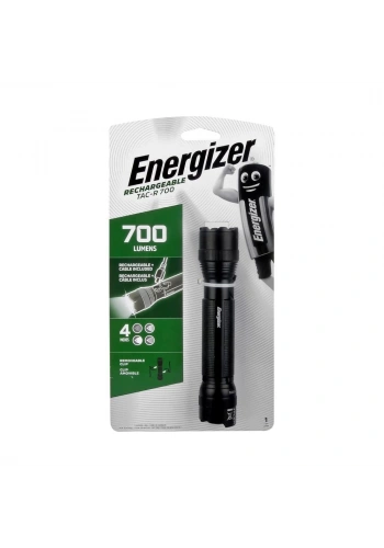 Energizer TAC-R 700 Performance Metal Taktik Şarjlı El Feneri 700 Lümen