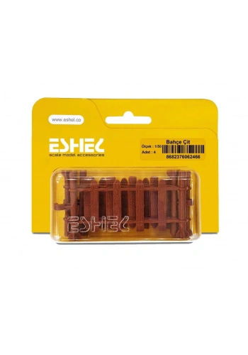 Eshel Maket Bahçe Çit 1/50 4lü