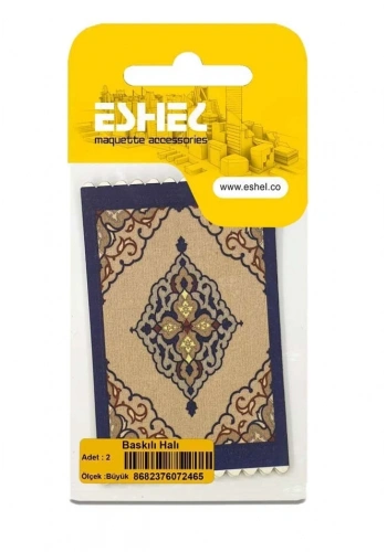 Eshel Maket Baskılı Halı Büyük