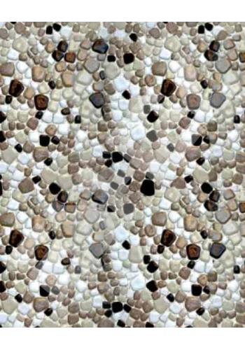 Eshel Maket Çakıl Taş Desenli Karton Kaldırım 1/50 3lü