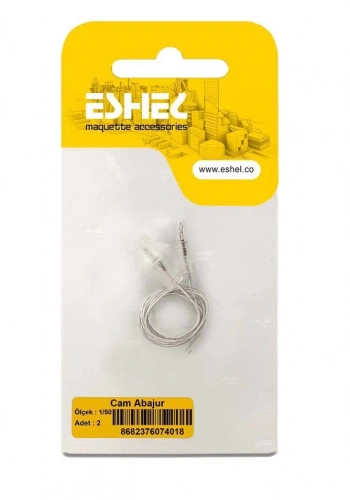 Eshel Maket Cam Abajur 1/50 2li
