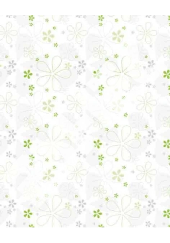 Eshel Maket Çiçek Desenli Duvar Kağıdı 1/50 3lü