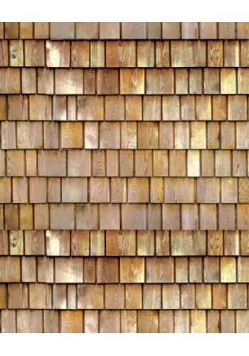 Eshel Maket Düz Ahşap Karton Çatı 1/50 3lü